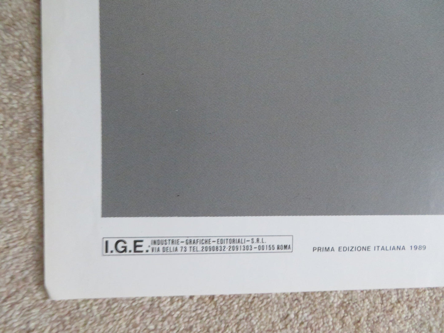 WITHOUT A CLUE ITALIAN 2 FOGLIO POSTER MICHAEL CAINE BEN KINGSLEY 1988 Rendezvous Cinema Movie posters