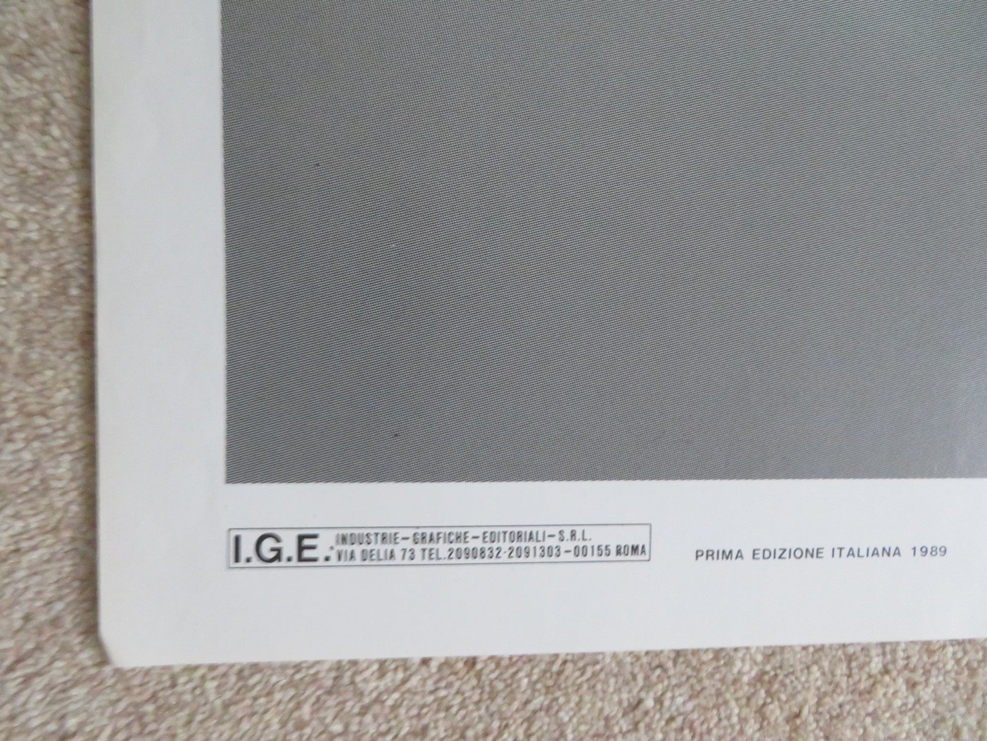 WITHOUT A CLUE ITALIAN 2 FOGLIO POSTER MICHAEL CAINE BEN KINGSLEY 1988 Rendezvous Cinema Movie posters