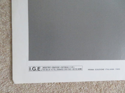 WITHOUT A CLUE ITALIAN 2 FOGLIO POSTER MICHAEL CAINE BEN KINGSLEY 1988 Rendezvous Cinema Movie posters