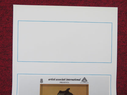 WITHOUT A CLUE ITALIAN LOCANDINA POSTER MICHAEL CAINE BEN KINGSLEY 1989 Rendezvous Cinema Movie posters