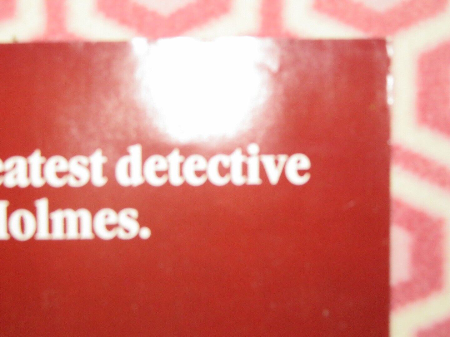 WITHOUT A CLUE VIDEO VHS POSTER FOLDED MICHAEL CAINE BEN KINGSLEY 1988 Movie posters