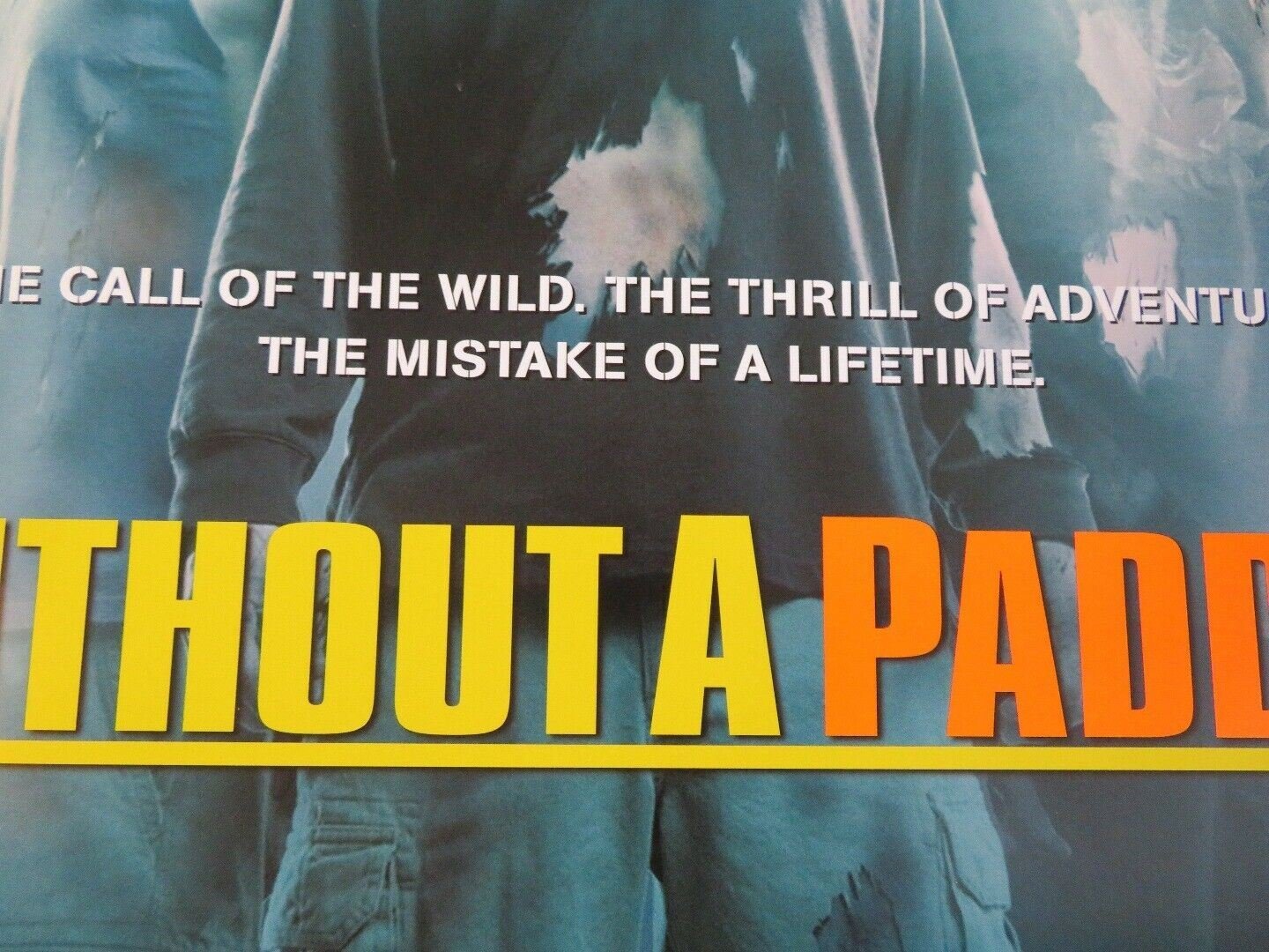 WITHOUT A PADDLE US ROLLED POSTER SETH GREEN MATTHEW LILLARD DAX SHEPARD 2004 Movie posters