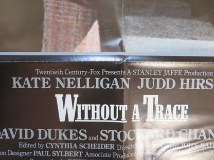WITHOUT A TRACE US ONE SHEET POSTER KATE NELLIGAN JUDD HIRSCH 1983 Movie posters