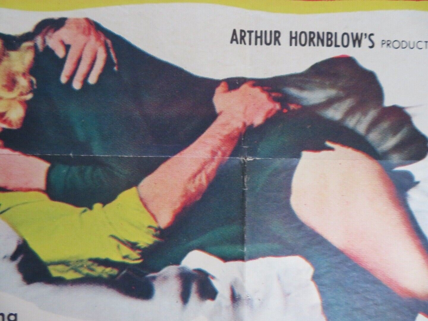 WITNESS FOR THE PROSECUTION FOLDED US ONE SHEET POSTER TYRONE POWER 1957 - Rendezvous Cinema