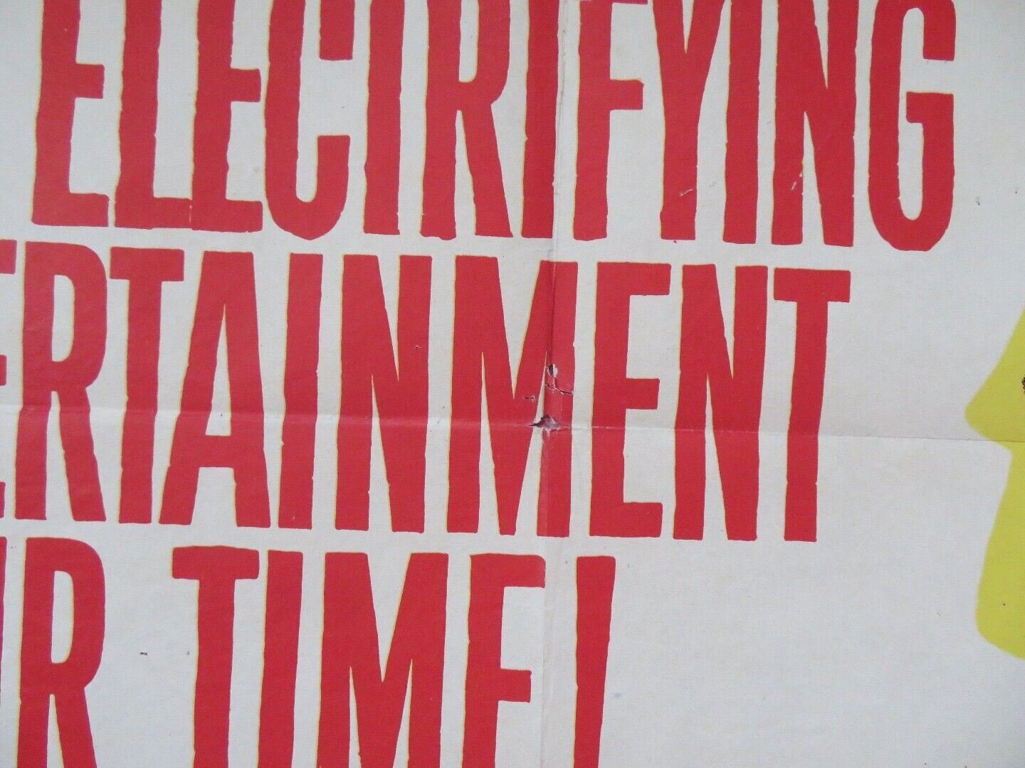 WITNESS FOR THE PROSECUTION FOLDED US ONE SHEET POSTER TYRONE POWER 1957 - Rendezvous Cinema