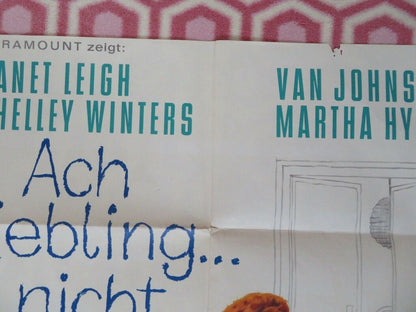 WIVES AND LOVERS GERMAN A1 (33"x 23") POSTER JANET LEIGH SHELLEY WINTERS 1963 Movie posters