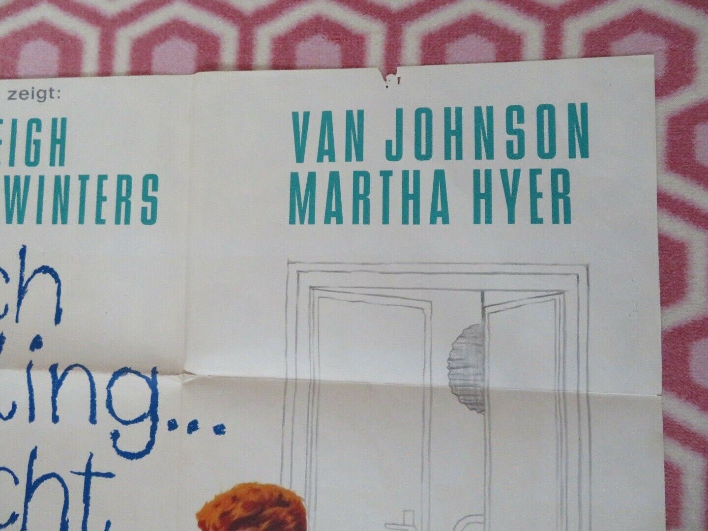 WIVES AND LOVERS GERMAN A1 (33"x 23") POSTER JANET LEIGH SHELLEY WINTERS 1963 Movie posters