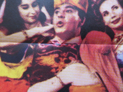 WIZARD OF BAGHDAD FOLDED US ONE SHEET POSTER DICK SHAWN DIANE BAKER 1960 Movie posters