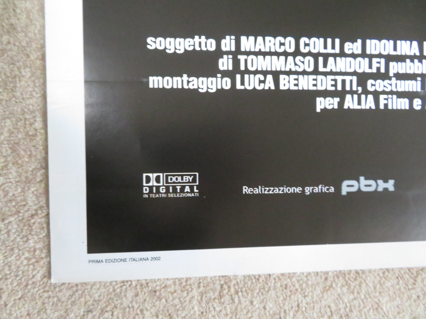 WLA SCIMMIA ITALIAN 2 FOGLIO POSTER GIULIANA DE SIO LUNETTA SAVINO 2002 Rendezvous Cinema Movie posters