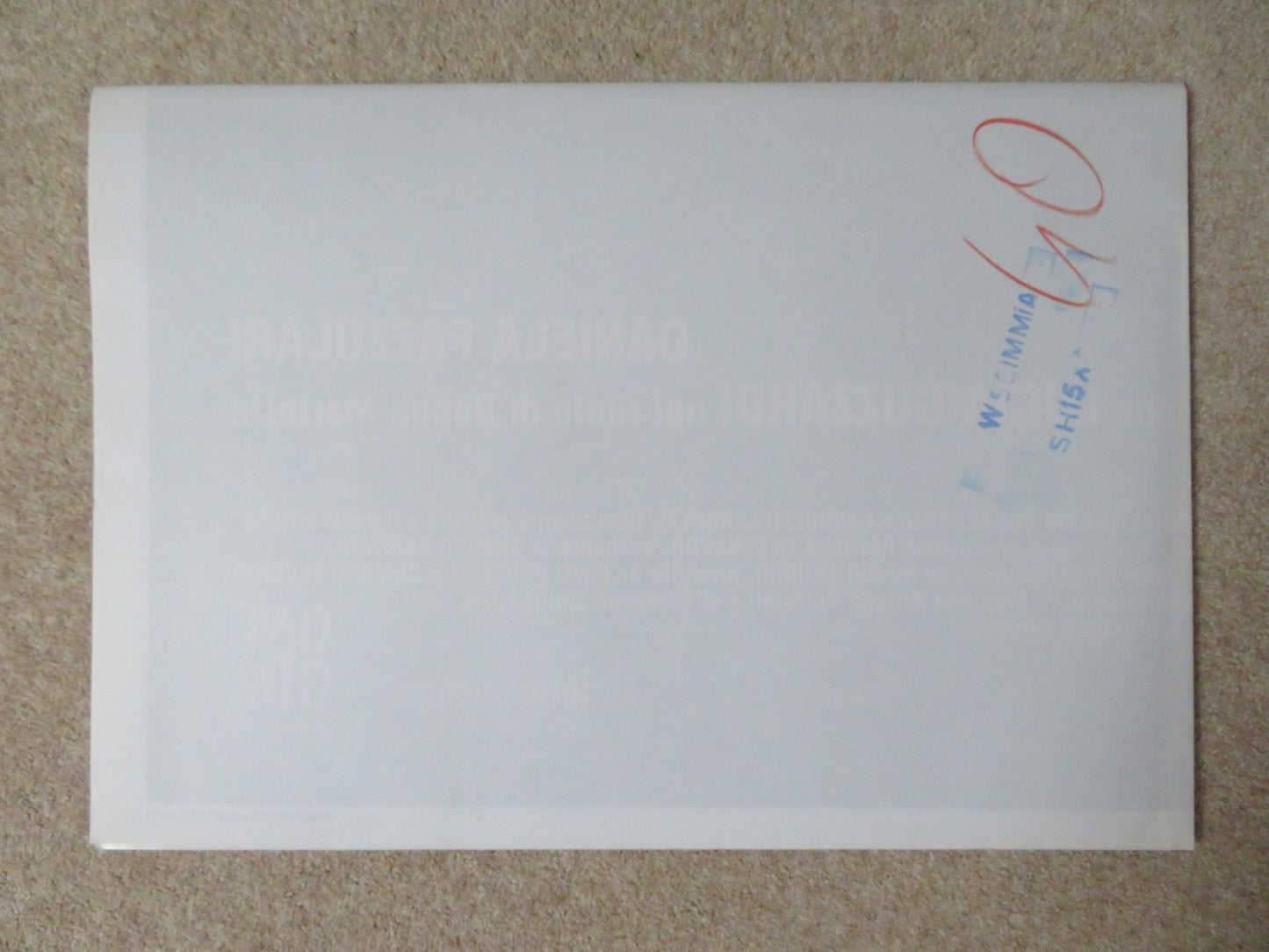 WLA SCIMMIA ITALIAN 2 FOGLIO POSTER GIULIANA DE SIO LUNETTA SAVINO 2002 Rendezvous Cinema Movie posters