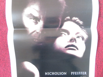 WOLF ITALIAN LOCANDINA POSTER JACK NICHOLSON MICHELLE PFEIFFER 1994 Rendezvous Cinema Movie posters