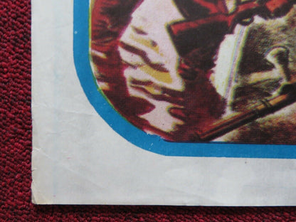 WOLF LAKE FOLDED ARGENTINA POSTER ROD STEIGER DAVID HUFFMAN 1980 - Rendezvous Cinema