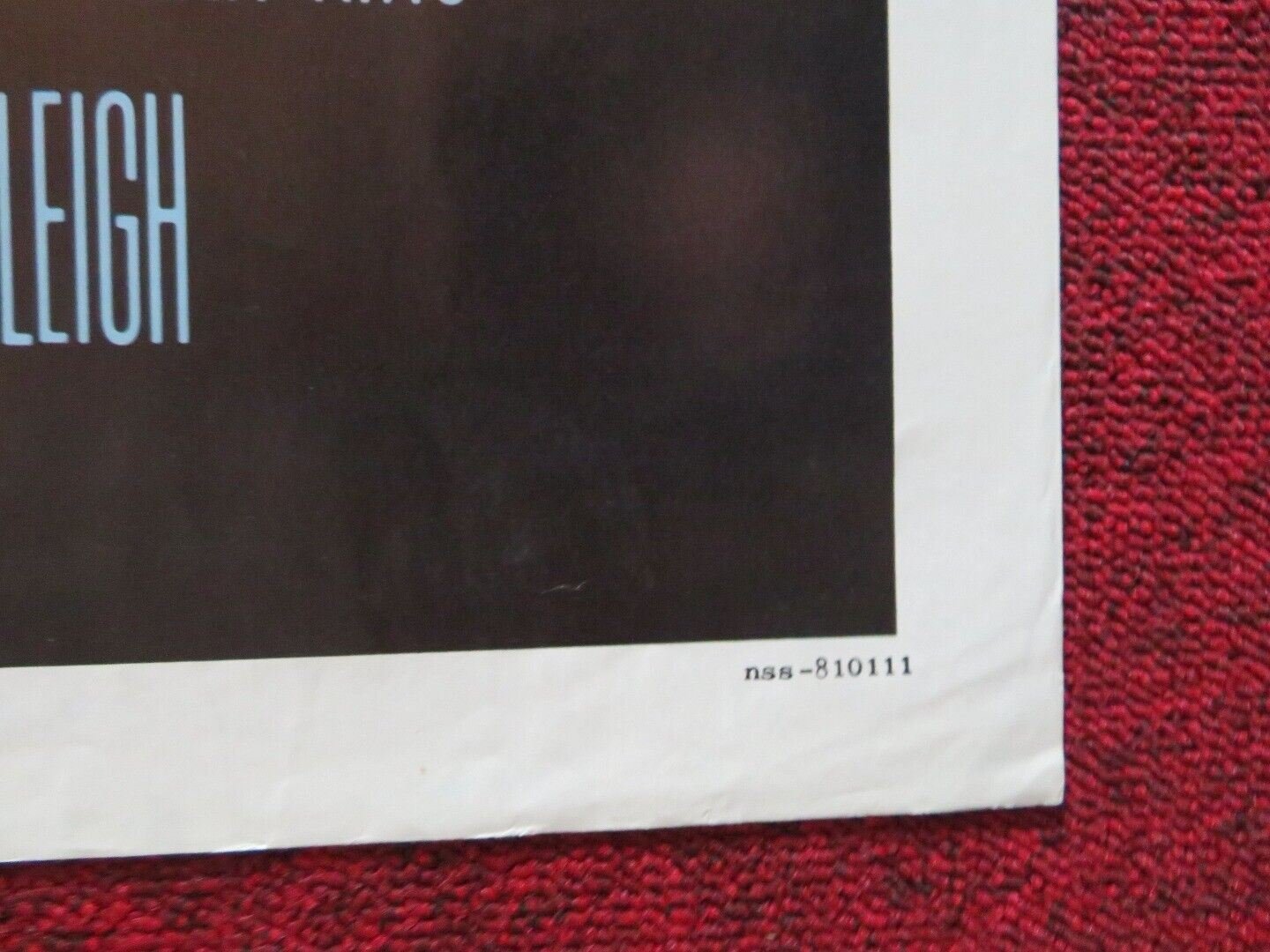 WOLFEN FOLDED US ONE SHEET POSTER ALBERT FINNEY DIANE VENORA 1981 Movie posters