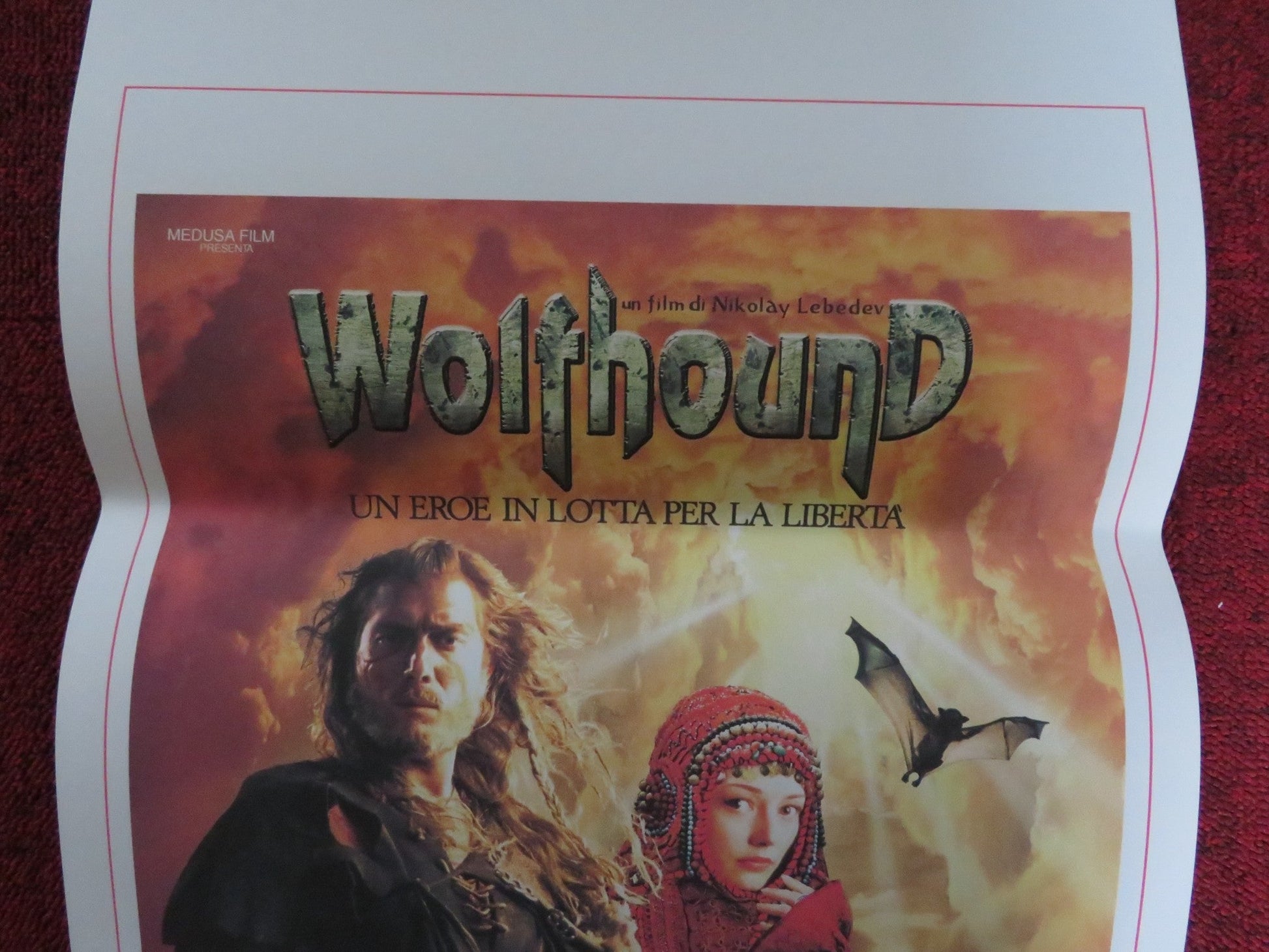 WOLFHOUND ITALIAN LOCANDINA POSTER ALEKSANDR BUKHAROV OKSANA AKINSHINA 2006 Rendezvous Cinema Movie posters
