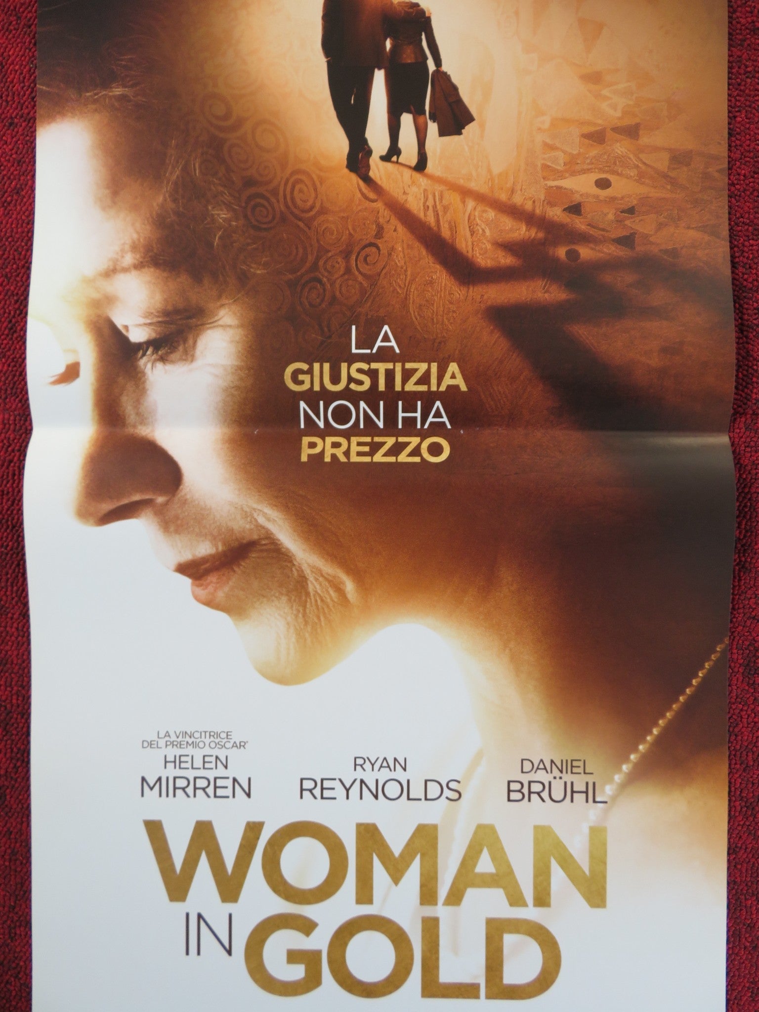 WOMAN IN GOLD ITALIAN LOCANDINA POSTER HELEN MIRREN RYAN REYNOLDS 2015 Rendezvous Cinema Movie posters