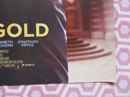 WOMAN IN GOLD QUAD (30"x 40") ROLLED POSTER HELEN MIRREN RYAN REYNOLDS 2015 Movie posters