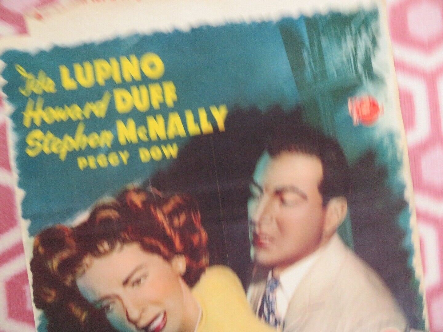 WOMAN IN HIDING BELGIUM (16.5"x 13.5) POSTER IDA LUPINO HOWARD DUFF 1950 - Rendezvous Cinema