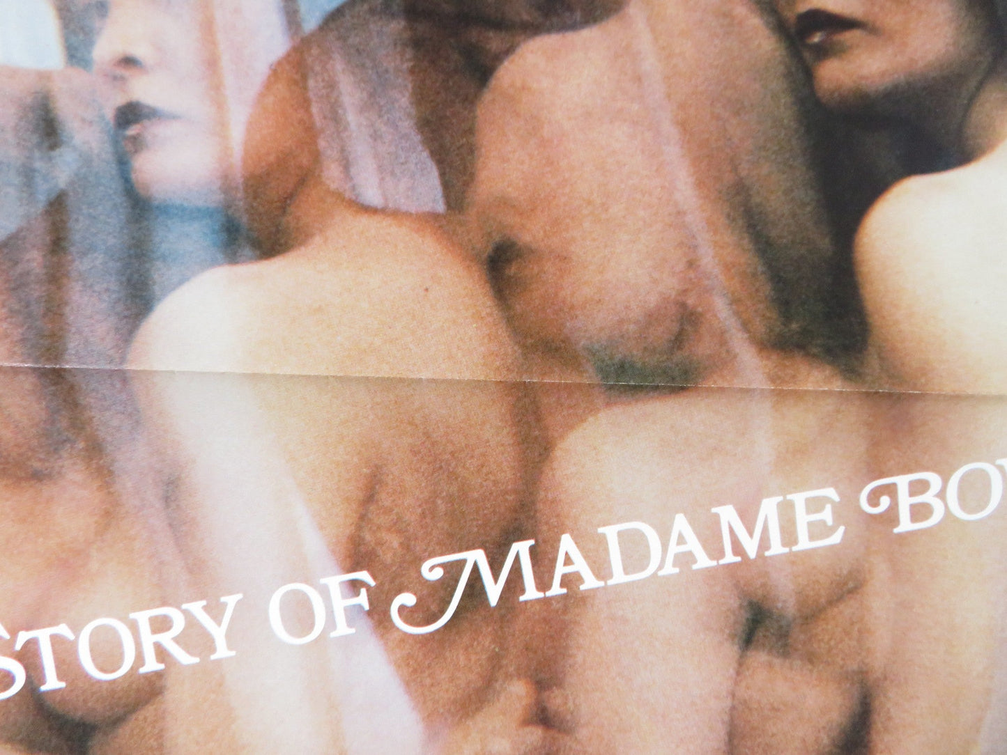 WOMAN IN LOVE: A STORY OF MADAME BO.. US TRI FOLDED ONE SHEET ROLLED POSTER 1978 Rendezvous Cinema Movie posters