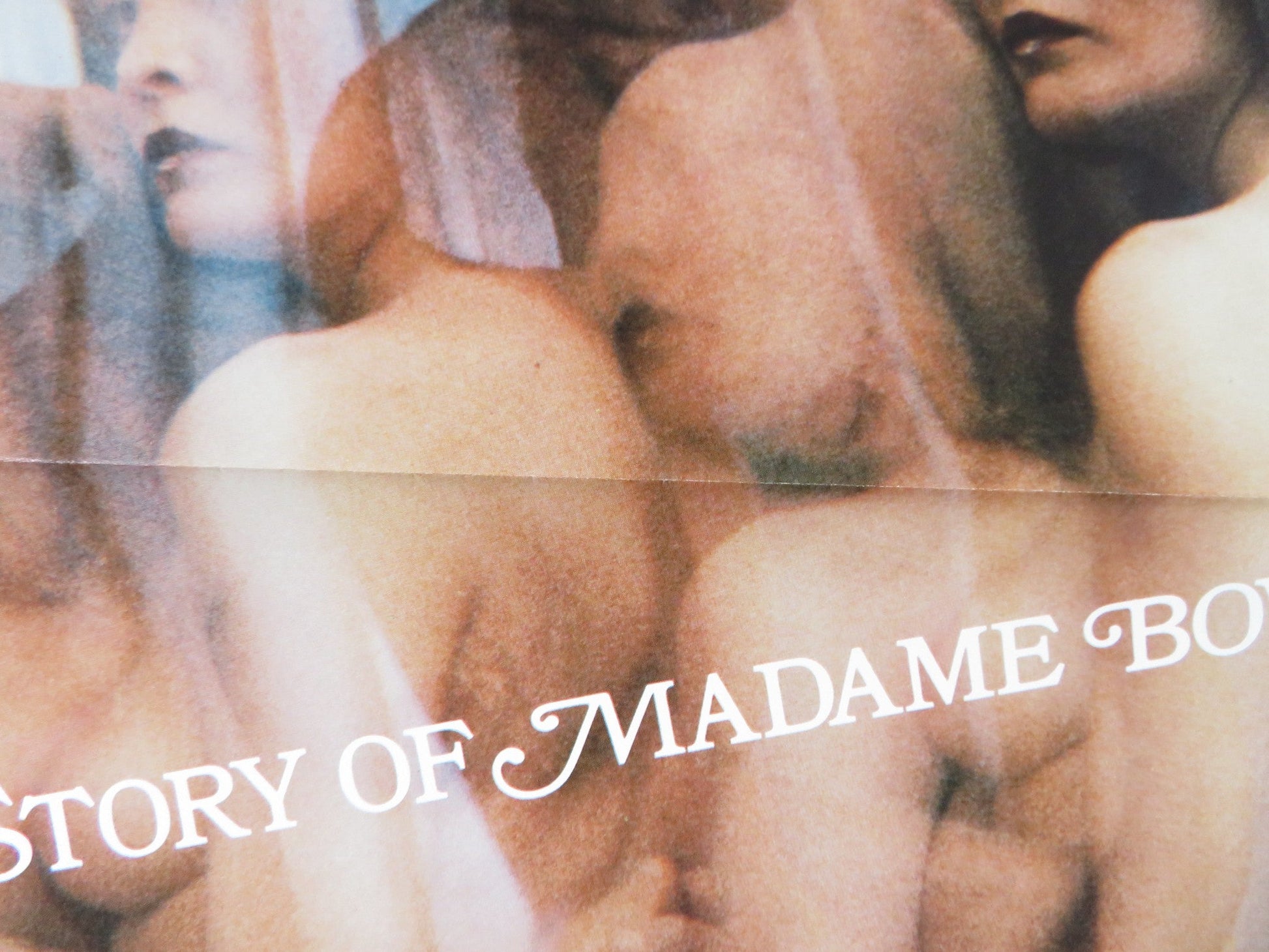 WOMAN IN LOVE: A STORY OF MADAME BO.. US TRI FOLDED ONE SHEET ROLLED POSTER 1978 Rendezvous Cinema Movie posters