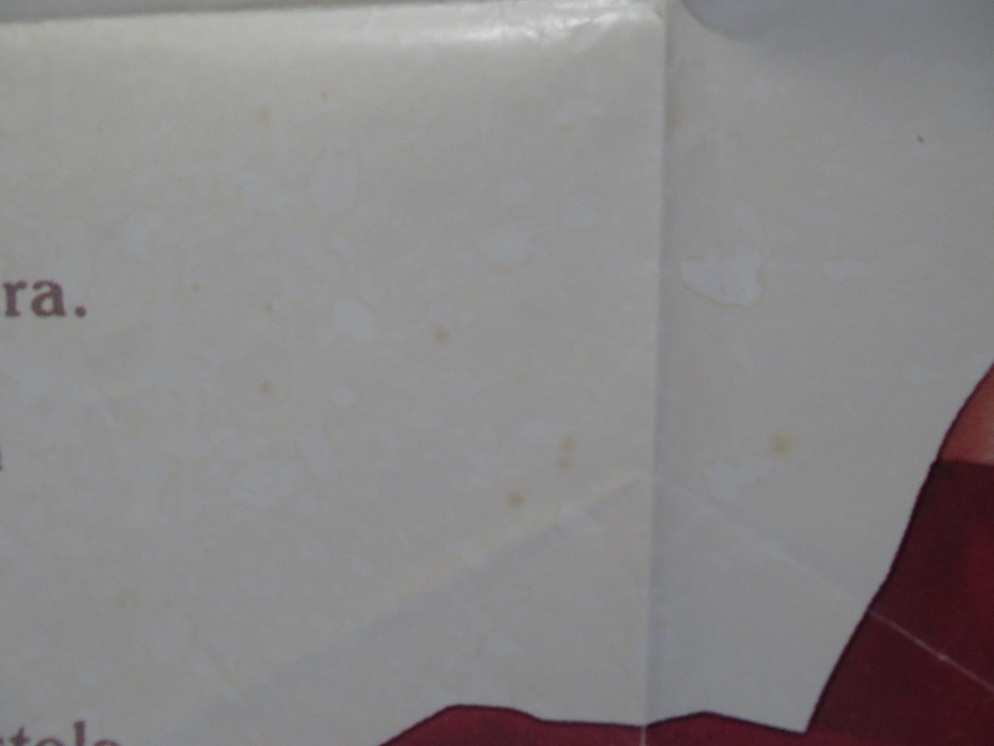 WOMAN IN RED FOLDED SPANISH POSTER GENE WILDER KELLY LE BROCK 1984 Rendezvous Cinema Movie posters