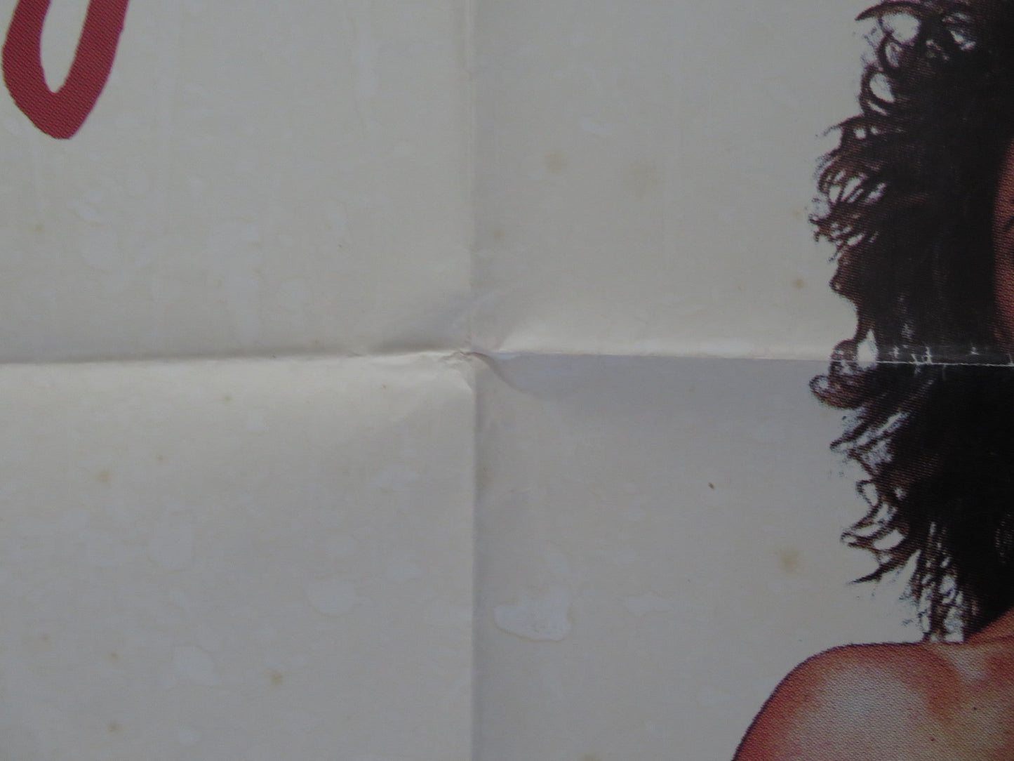 WOMAN IN RED FOLDED SPANISH POSTER GENE WILDER KELLY LE BROCK 1984 Rendezvous Cinema Movie posters