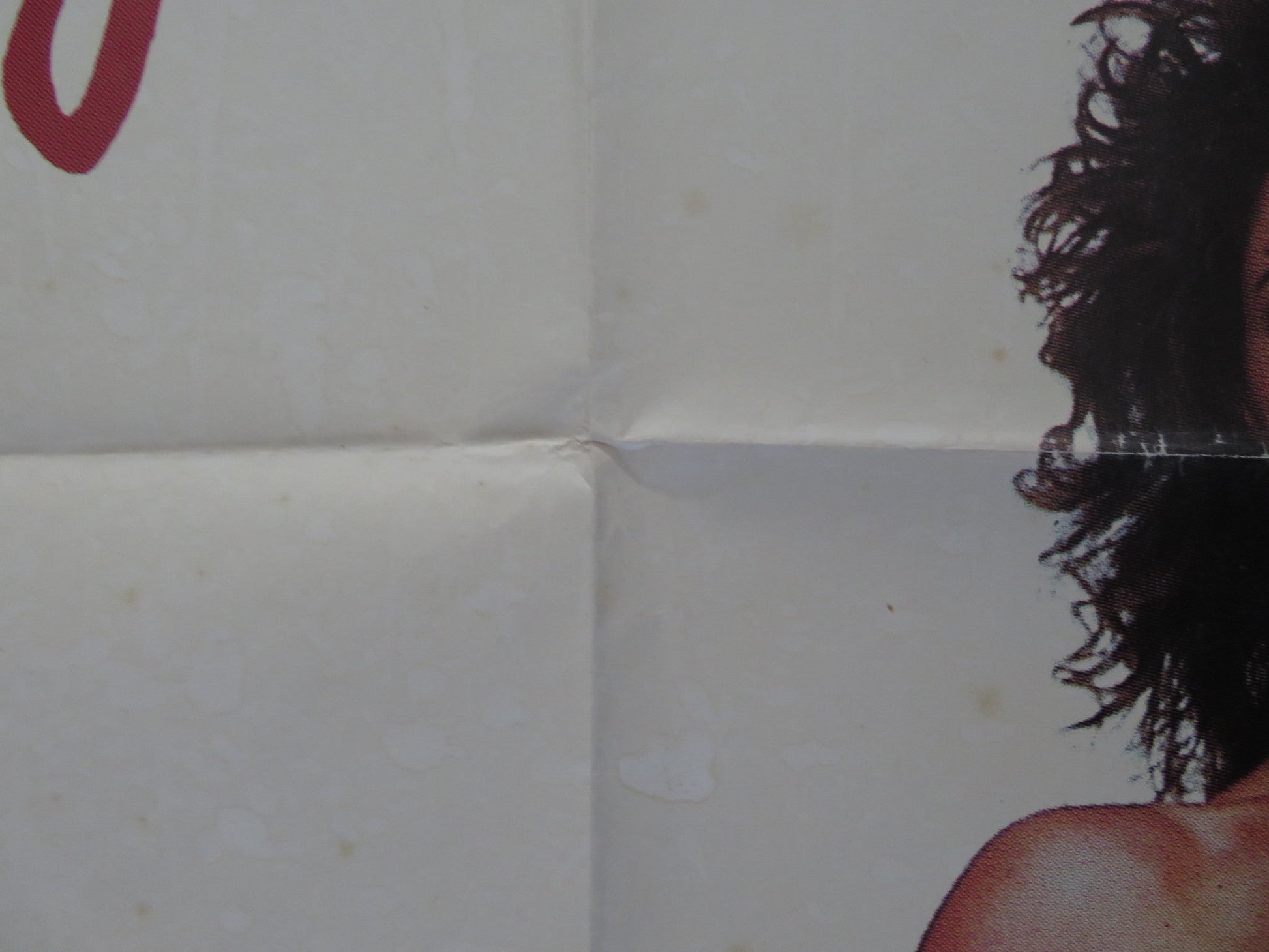 WOMAN IN RED FOLDED SPANISH POSTER GENE WILDER KELLY LE BROCK 1984 Rendezvous Cinema Movie posters