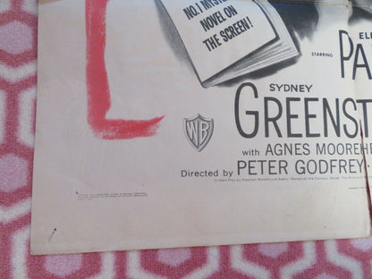 WOMAN IN WHITE FOLDED US ONE SHEET POSTER ELEANOR PAKER ALEXIS SMITH 1948 - Rendezvous Cinema