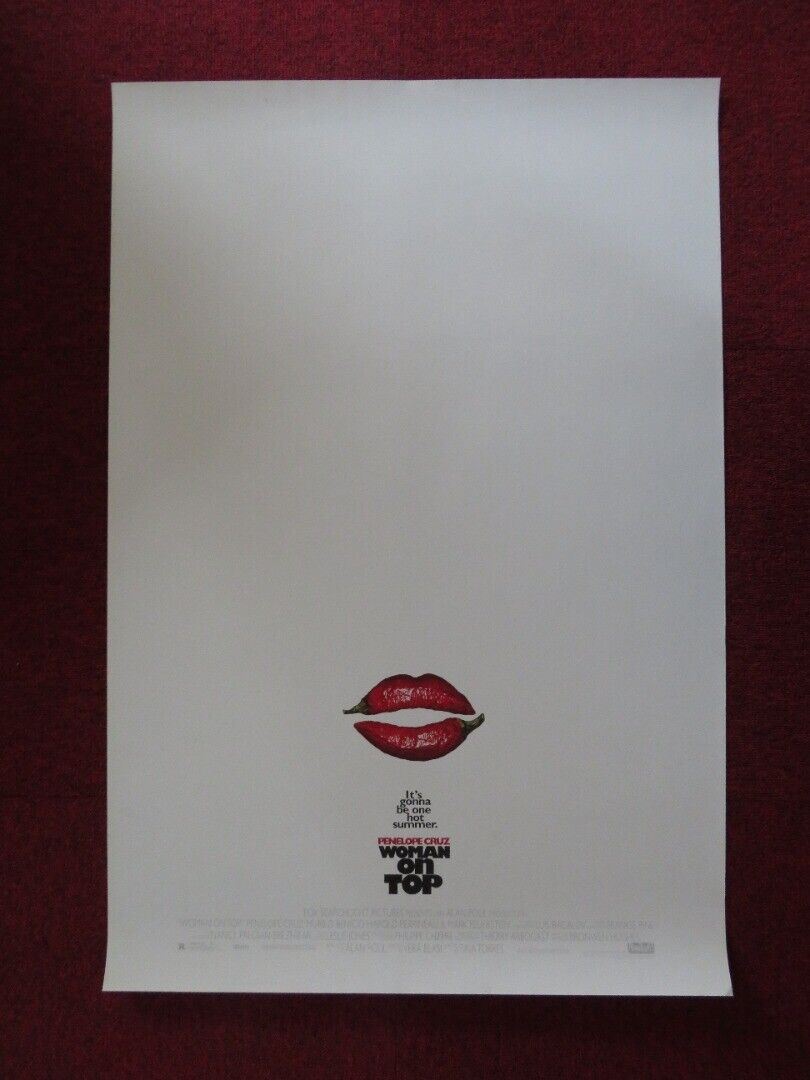 WOMAN ON TOP US ONE SHEET ROLLED POSTER PENELOPE CRUZ 2000 Movie posters