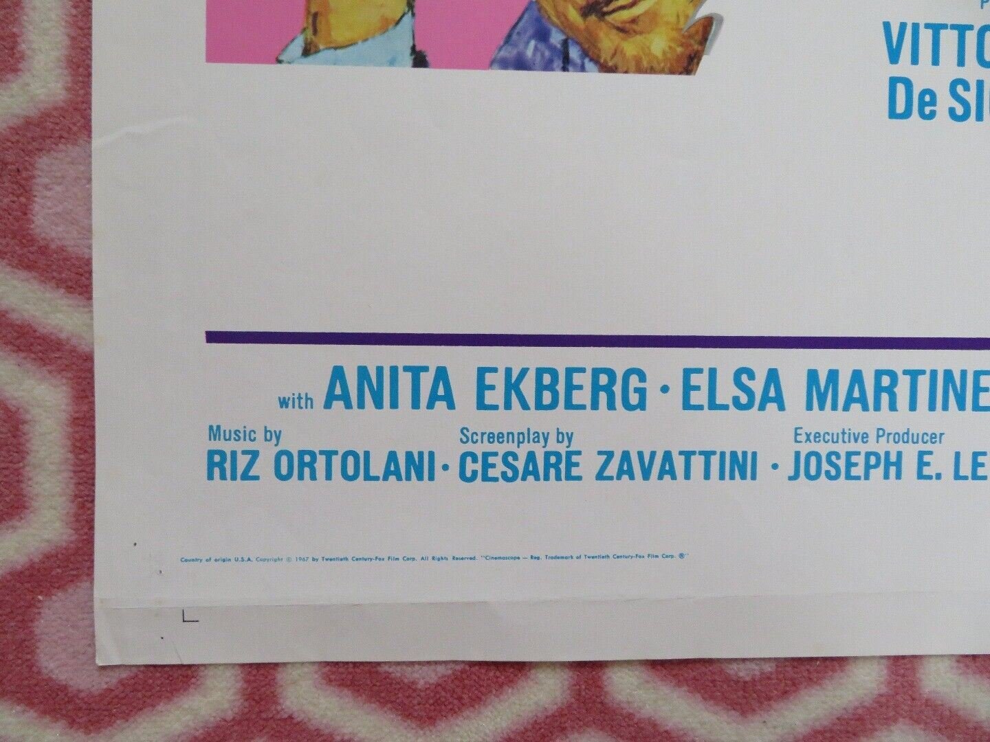 WOMAN TIMES SEVEN US ONE SHEET POSTER SHIRLEY MACLAINE MICHAEL CAINE 1967 Movie posters