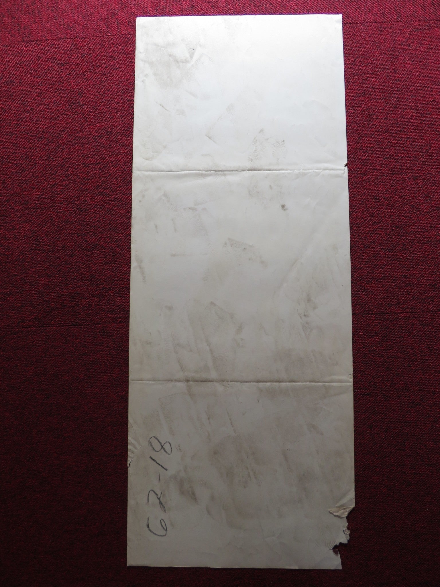 WOMANHUNT US INSERT (14"x 36") POSTER STEVEN PICCARO LISA LU 1961 Rendezvous Cinema Movie posters