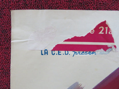 WOMEN BEHIND BARBED WIRE BELGIUM POSTER MINORU OHKI ELISE RICHTER 1960 Rendezvous Cinema Movie posters