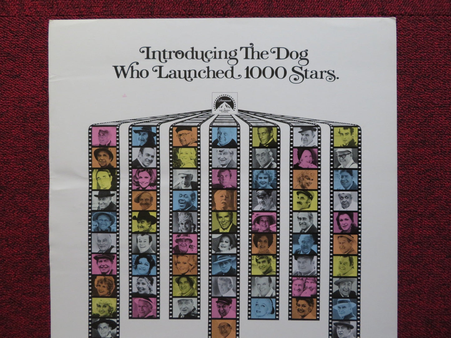 WON TON TON : THE DIG WHO SAVED HOLLYWOOD US INSERT (14"x 36") POSTER DERN 1976 Rendezvous Cinema Movie posters