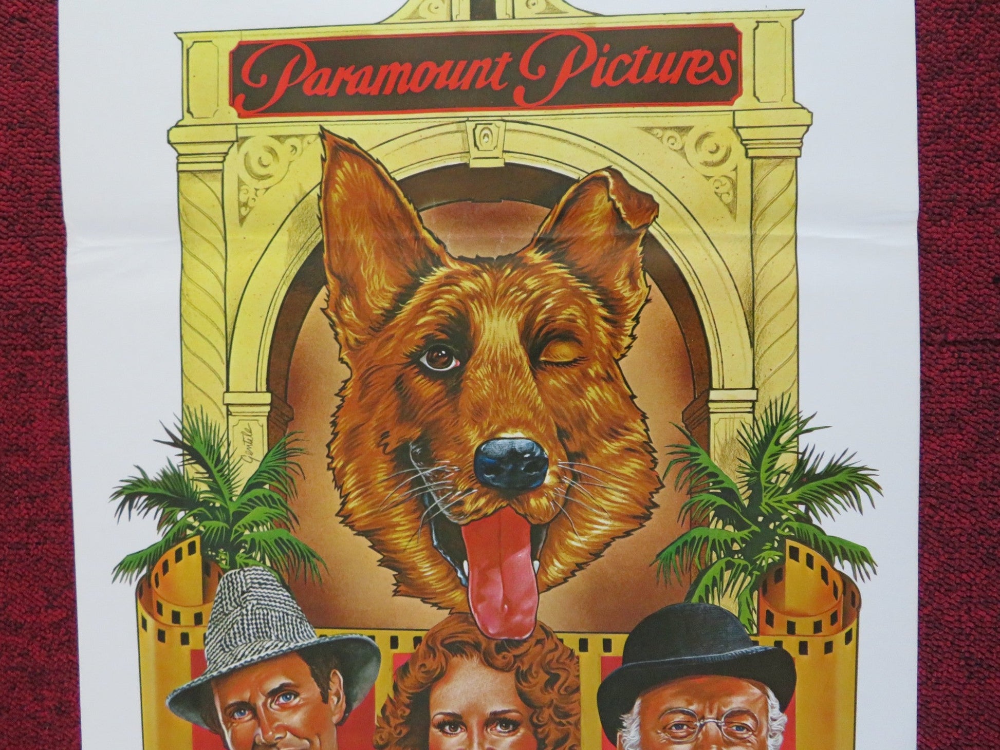 WON TON TON : THE DIG WHO SAVED HOLLYWOOD US INSERT (14"x 36") POSTER DERN 1976 Rendezvous Cinema Movie posters