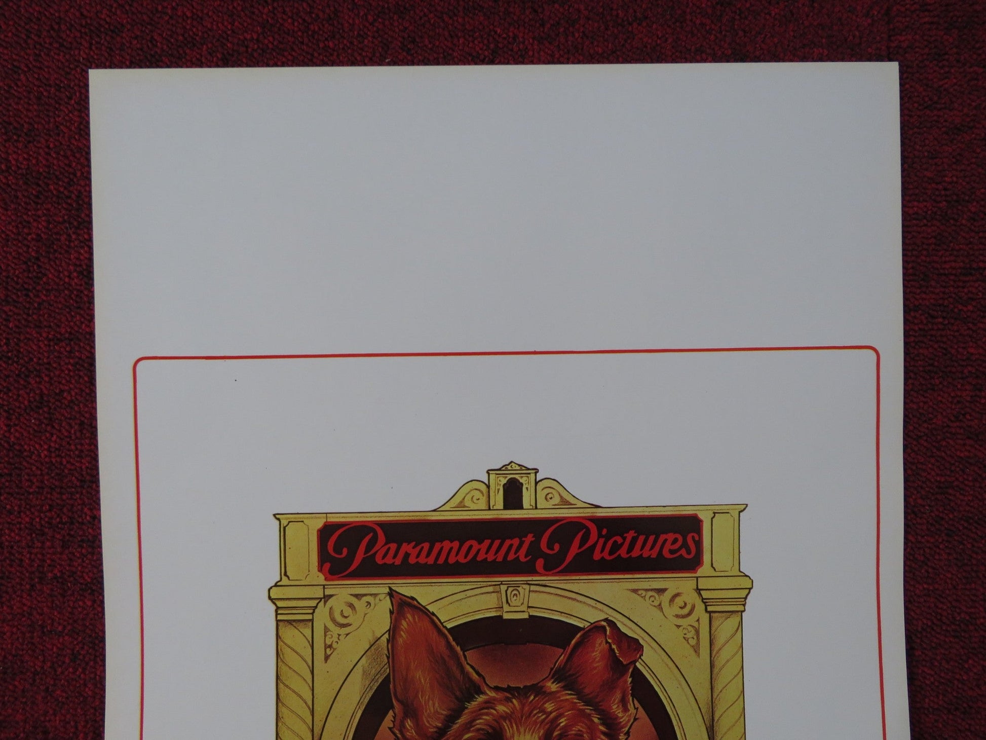 WON TON TON: THE DOG WHO SAVED HOLLYWOOD ITALIAN LOCANDINA POSTER M. KAHN 1977 Rendezvous Cinema Movie posters