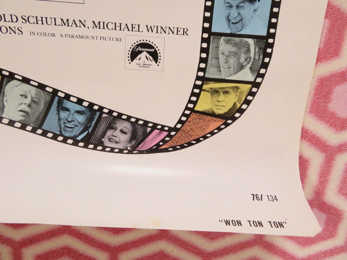 WON TON TON US ONE SHEET POSTER MICHAEL WINNER DENNIS MORGAN 1976 Movie posters