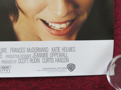 WONDER BOYS UK QUAD (30"x 40") ROLLED POSTER MICHAEL DOUGLAS TOBEY MAGUIRE 2000 Rendezvous Cinema Movie posters