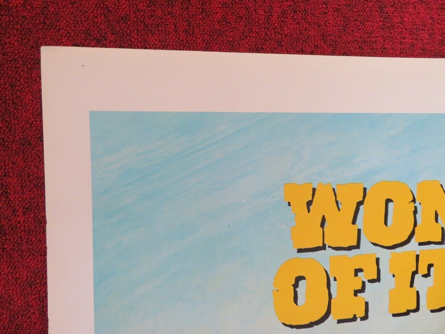 WONDER OF IT ALL FOLDED US ONE SHEET POSTER ARTHUR R. DUBS 1974 Movie posters