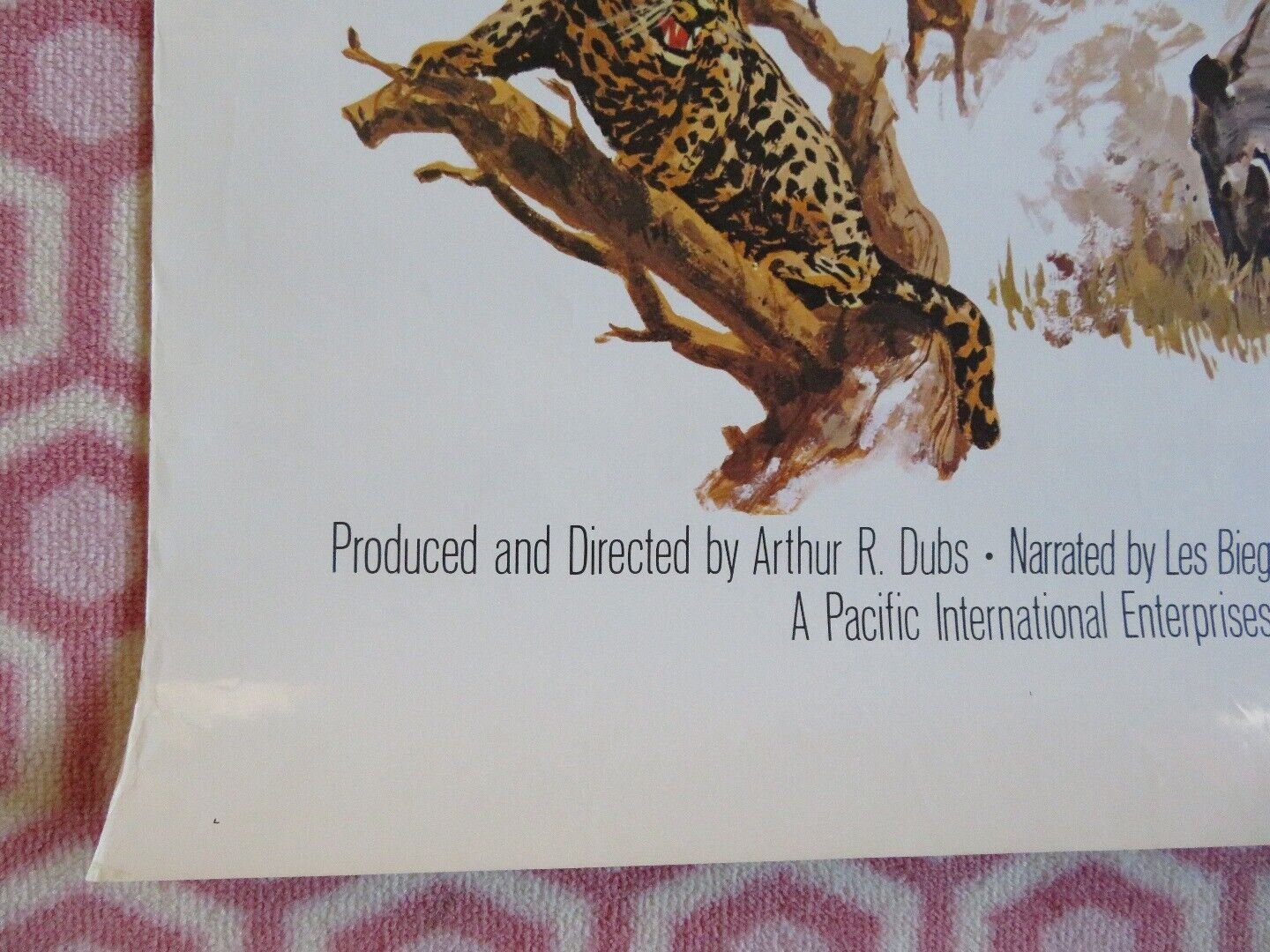 WONDER OF IT ALL US ONE SHEET ROLLED POSTER LES BIEGEL 1974 Movie posters