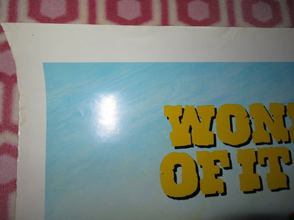 WONDER OF IT ALL US ONE SHEET ROLLED POSTER LES BIEGEL 1974 Movie posters