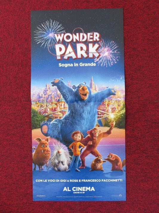 WONDER PARK ITALIAN LOCANDINA (26.5"x13") POSTER MILA KUNIS J GARNER 2019 Rendezvous Cinema Movie posters