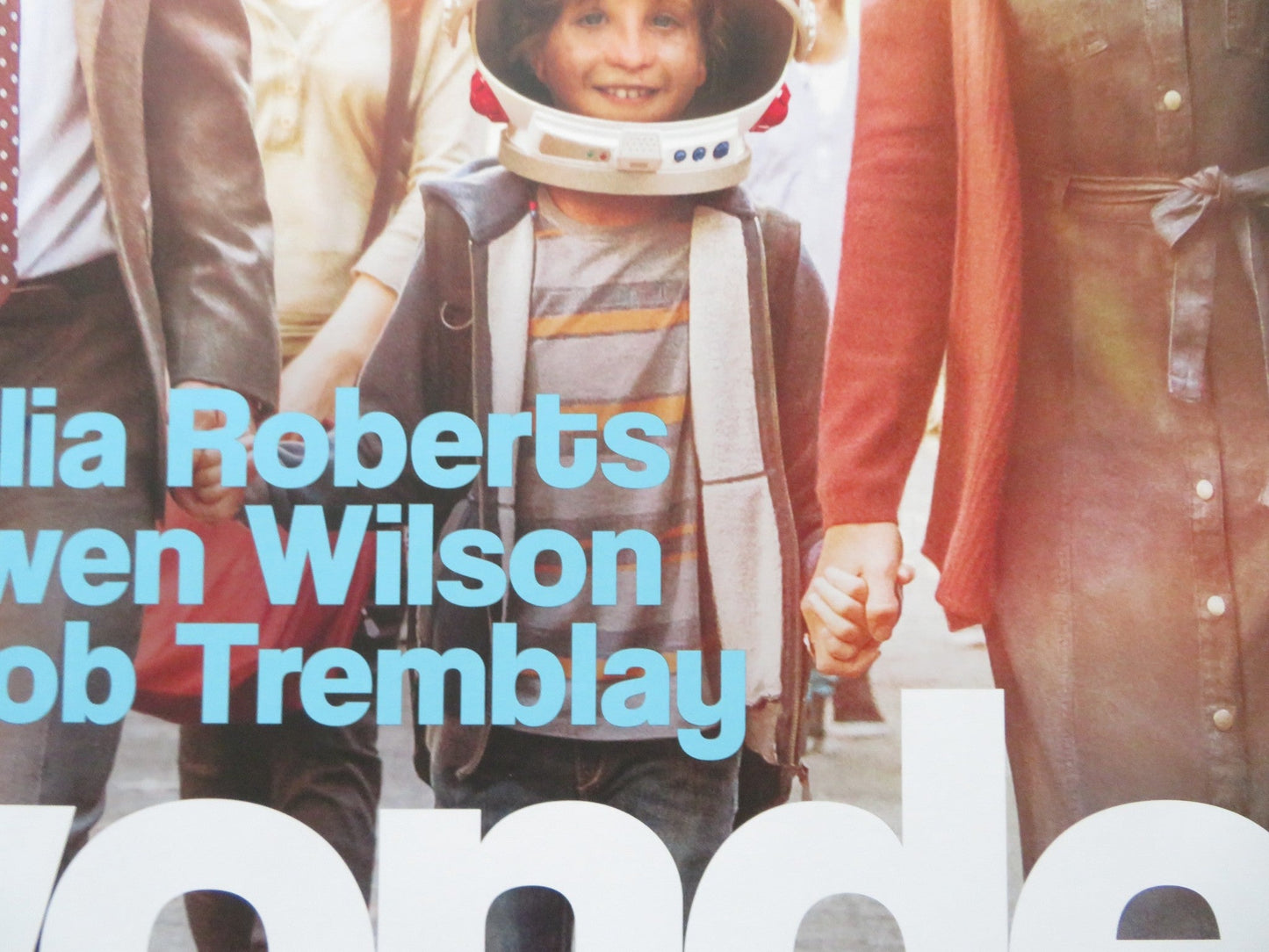 WONDER UK QUAD (30"x 40") ROLLED POSTER OWEN WILSON JACOB TREMBLAY 2017 Rendezvous Cinema Movie posters