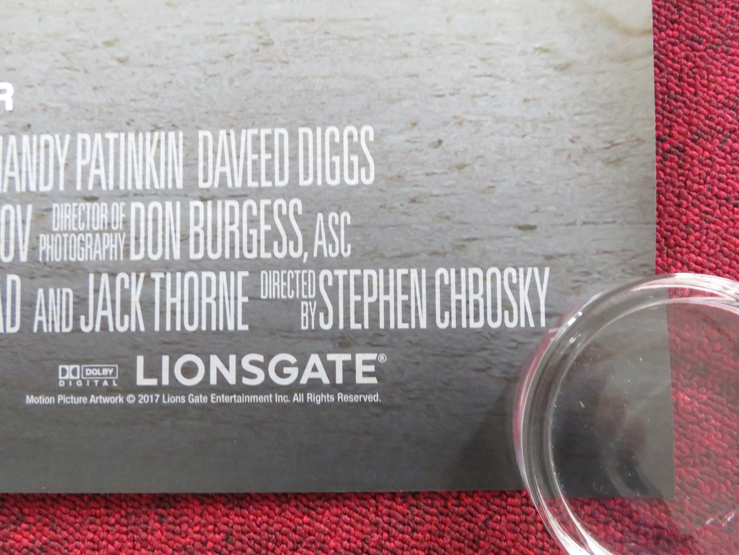 WONDER UK QUAD (30"x 40") ROLLED POSTER OWEN WILSON JACOB TREMBLAY 2017 Rendezvous Cinema Movie posters