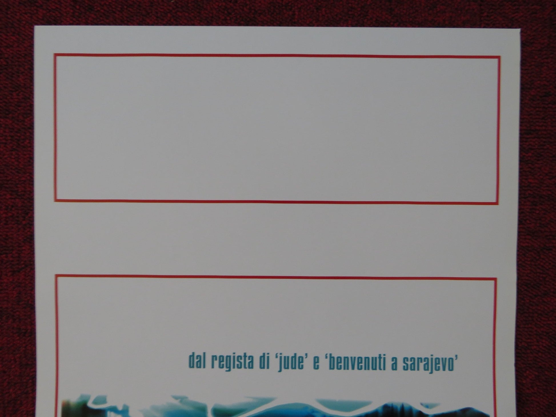 WONDERLAND ITALIAN LOCANDINA POSTER GINA MCKEE IAN HART 1999 Rendezvous Cinema Movie posters