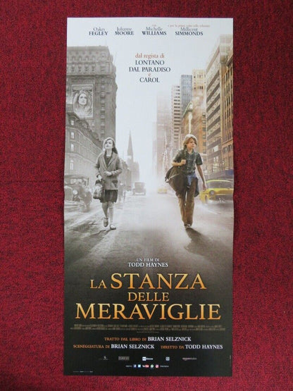 WONDERSTRUCK ITALIAN LOCANDINA (26.5"x12.5") POSTER MICHELLE WILLIAMS 2017 Rendezvous Cinema Movie posters
