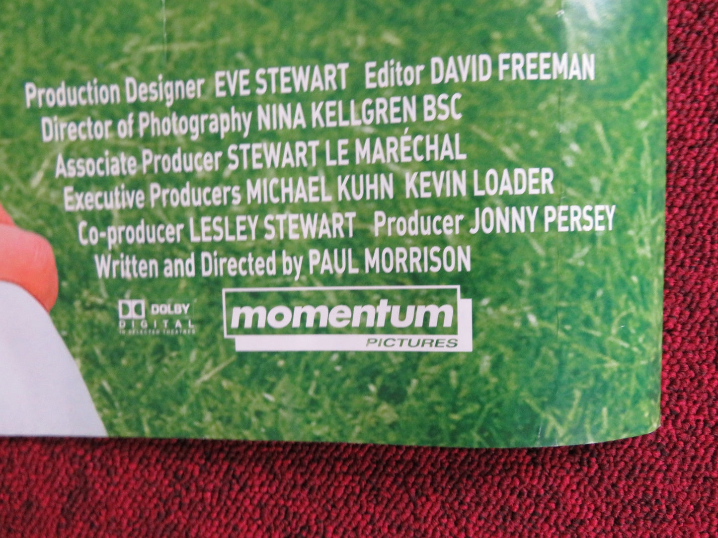 WONDROUS OBLIVION UK QUAD (30"x 40") ROLLED POSTER SAM SMITH LEAGH CONWELL 2003 Rendezvous Cinema Movie posters