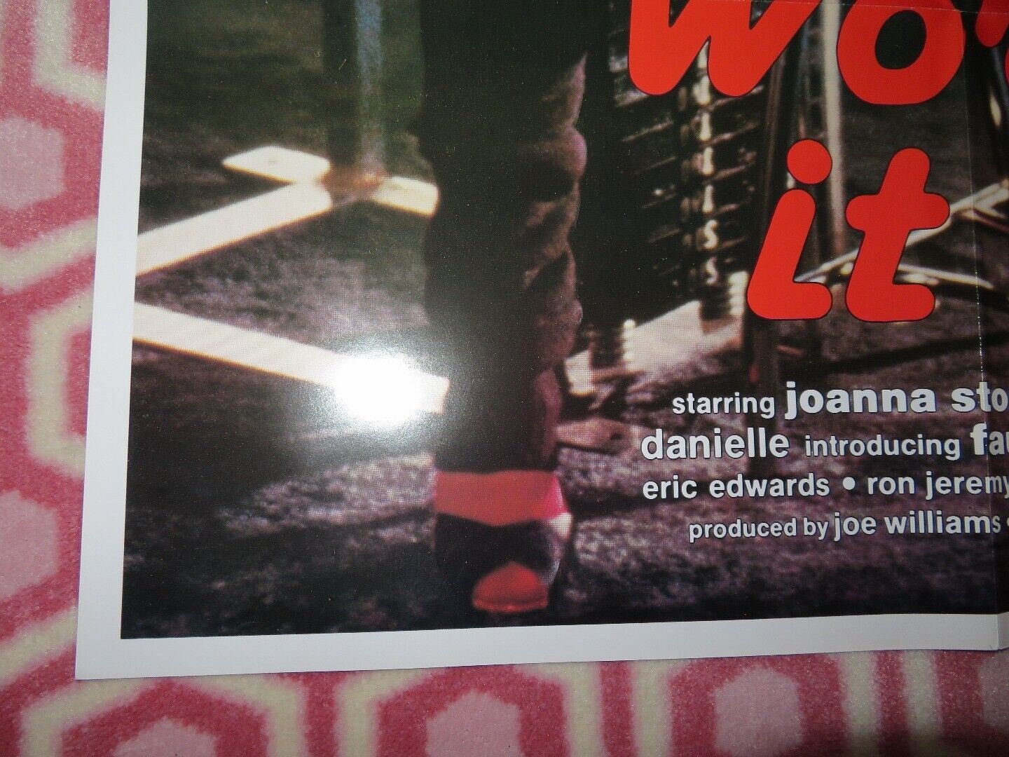 WORKING IT OUT ADULT(37"X25") FOLDED US ONE SHEET POSTER JOANNA STORM 1983 Movie posters