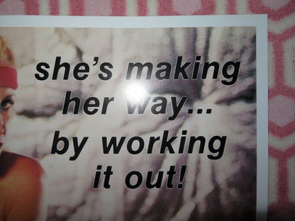 WORKING IT OUT ADULT(37"X25") FOLDED US ONE SHEET POSTER JOANNA STORM 1983 Movie posters