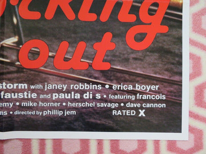 WORKING IT OUT ADULT(37"X25") FOLDED US ONE SHEET POSTER JOANNA STORM 1983 Movie posters