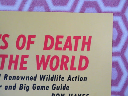 WORLD SAFARI US ONE SHEET POSTER RON HAYES FOOTAGE BIG GAME HUNTING Movie posters