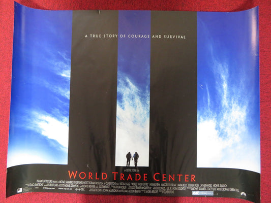WORLD TRADE CENTER UK QUAD (30"x 40") ROLLED POSTER NICOLAS CAGE M. BELLO 2006 Rendezvous Cinema Movie posters